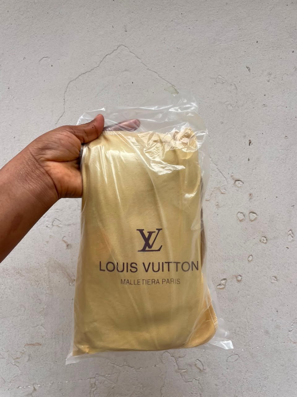 LV 3-in-1 Monogram Pouch Set Bag - Brown image 2